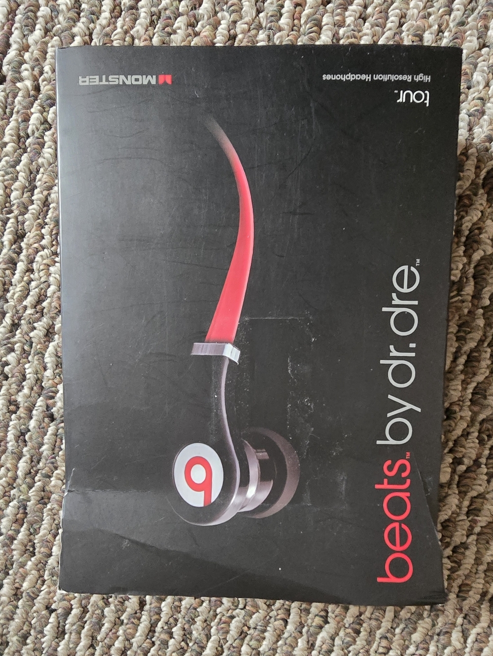 Beats by Dr. Dre Tour On-Ear Headphones - Red/Black
